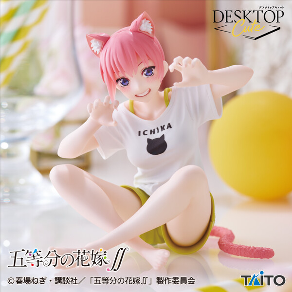 Nakano Ichika — Desktop Cute Cat Room Wear ver.