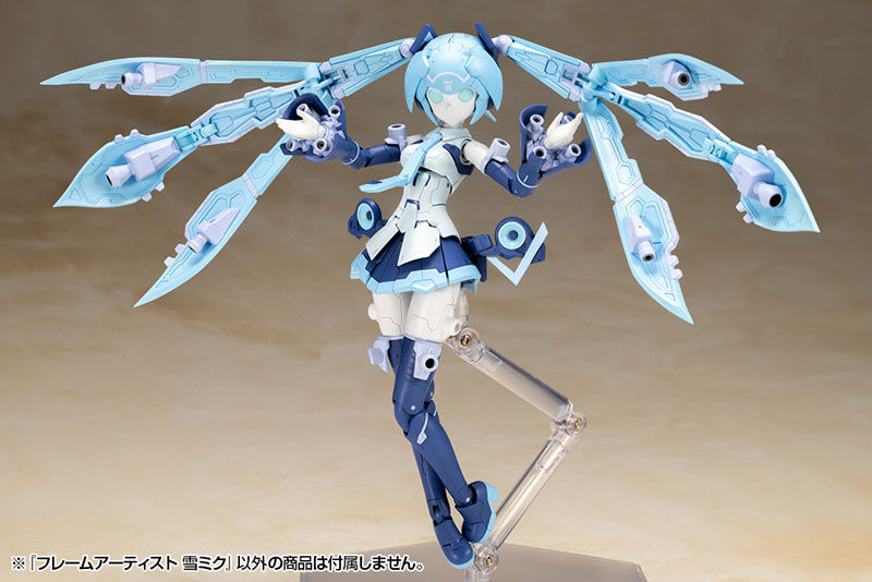 Frame Arms FRAME ARTIST SNOW MIKU 1/100 Model Kit