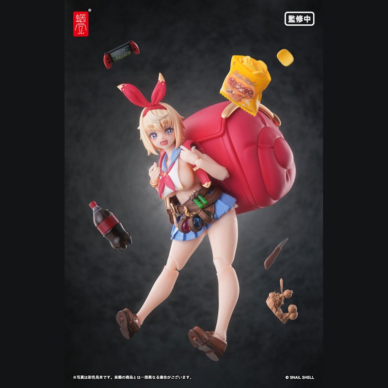 RPGEX-06 Adventurer Snail 1/12 Complete Model Figura de Acción