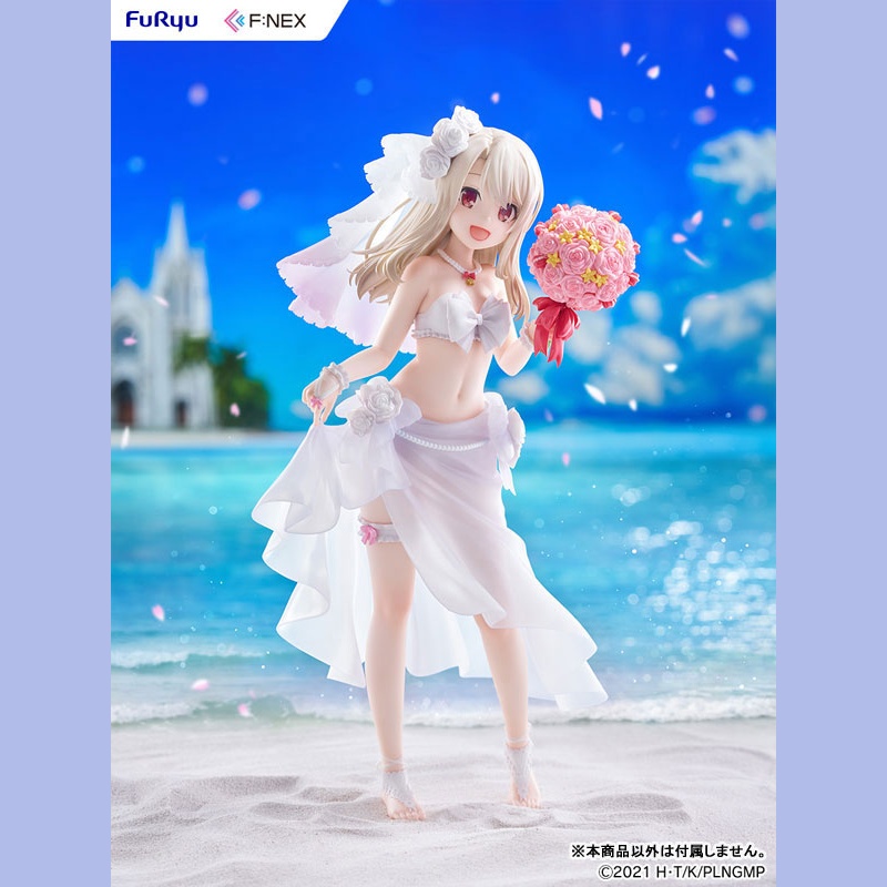 Movie "Fate/Kaleid Liner Prisma Illya: Licht - The Nameless Girl" Illyasviel Von Einzbern Ver. Traje de Baño de Boda 1/7
