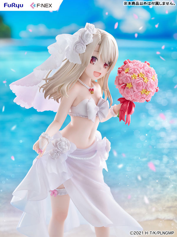 Movie "Fate/Kaleid Liner Prisma Illya: Licht - The Nameless Girl" Illyasviel Von Einzbern Ver. Traje de Baño de Boda 1/7