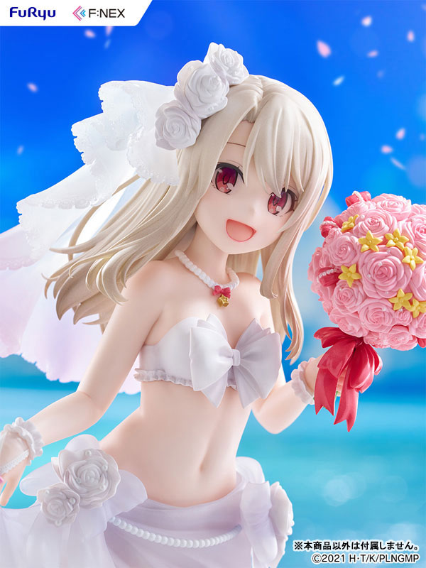 Movie "Fate/Kaleid Liner Prisma Illya: Licht - The Nameless Girl" Illyasviel Von Einzbern Ver. Traje de Baño de Boda 1/7