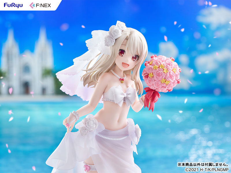 Movie "Fate/Kaleid Liner Prisma Illya: Licht - The Nameless Girl" Illyasviel Von Einzbern Ver. Traje de Baño de Boda 1/7