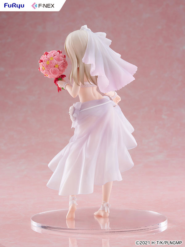 Movie "Fate/Kaleid Liner Prisma Illya: Licht - The Nameless Girl" Illyasviel Von Einzbern Ver. Traje de Baño de Boda 1/7
