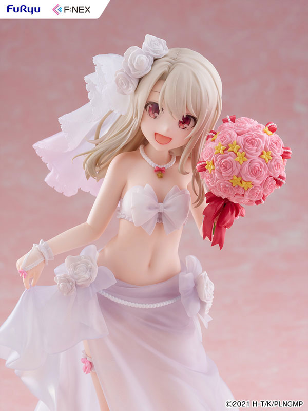 Movie "Fate/Kaleid Liner Prisma Illya: Licht - The Nameless Girl" Illyasviel Von Einzbern Ver. Traje de Baño de Boda 1/7