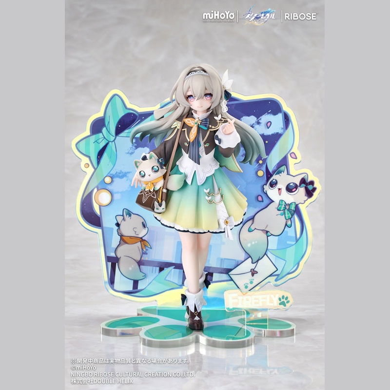 RISE UP+ Honkai: Star Rail Chibi Cat Series Figura Ver. Firefly