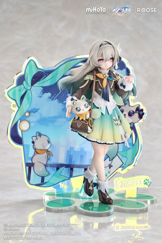 RISE UP+ Honkai: Star Rail Chibi Cat Series Figura Ver. Firefly