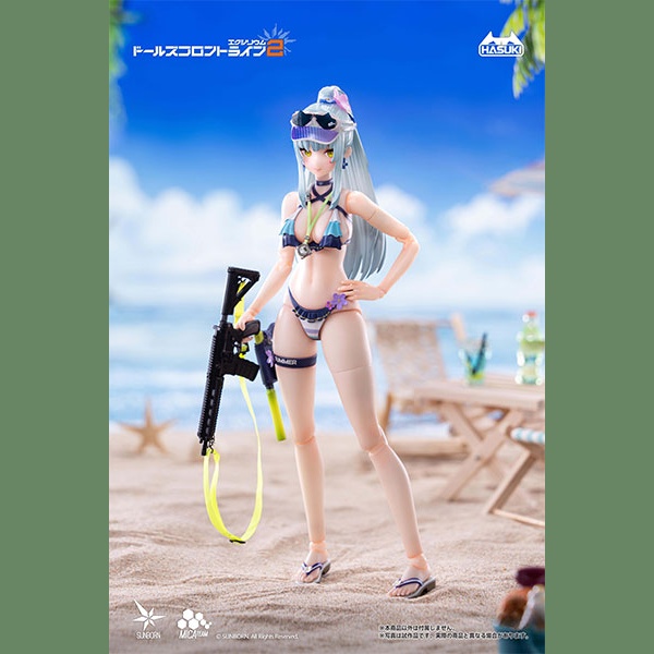 pocket art PA013 Girls' Frontline 2: Exilium Klukai: Ver. Cerulean Breaker Edición Deluxe 1/12