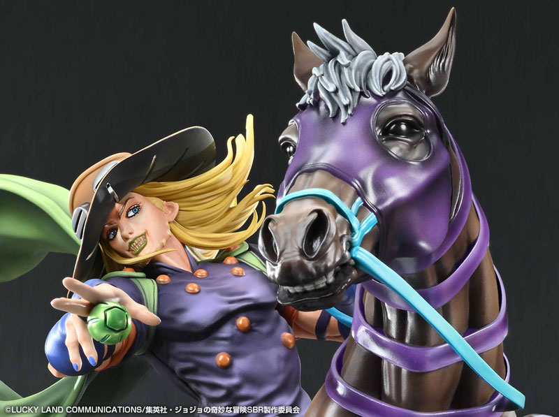 Chozo Art Collection Anime "Steel Ball Run JoJo's Bizarre Adventure" Gyro Zeppeli & Valkyrie