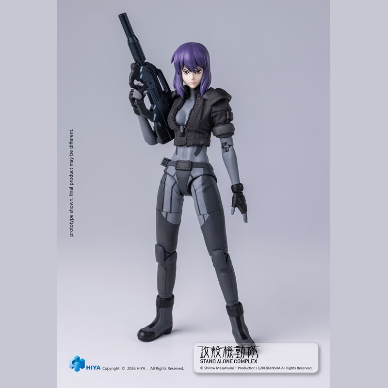 Ghost in the Shell STAND ALONE COMPLEX Motoko Kusanagi Ver. Traje de Batalla Figura de Acción 1/12