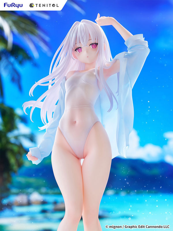 TENITOL TALL MIGNON WORKS shiro Ver. Traje de Baño