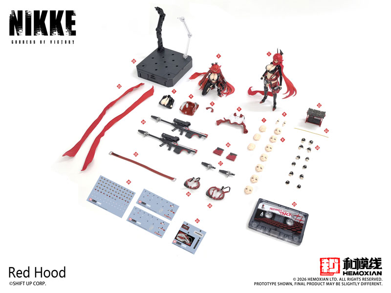 GODDESS OF VICTORY: NIKKE Red Hood 1/12 Model Kit