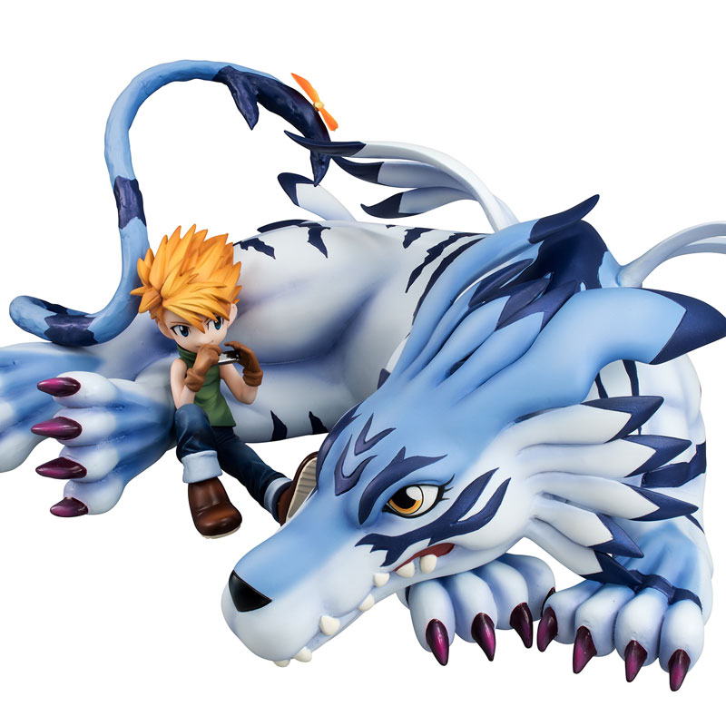 G.E.M. Series Digimon Adventure Garurumon & Yamato Ishida