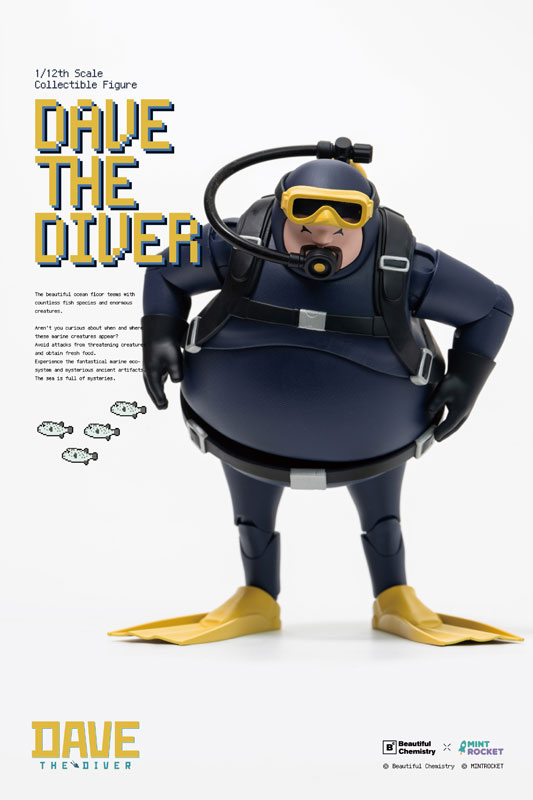 Beautiful Chemistry x DAVE THE DIVER DAVE 1/12 Figura de Acción