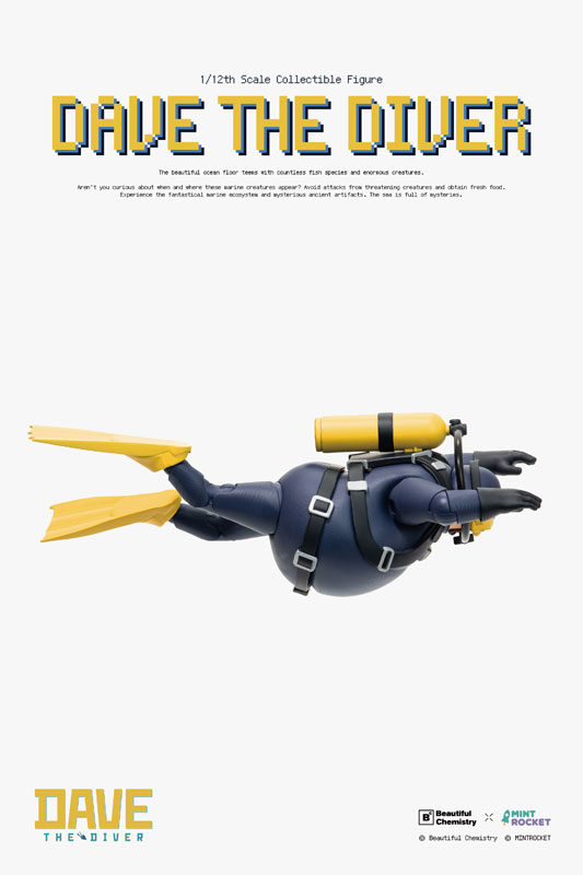 Beautiful Chemistry x DAVE THE DIVER DAVE 1/12 Figura de Acción