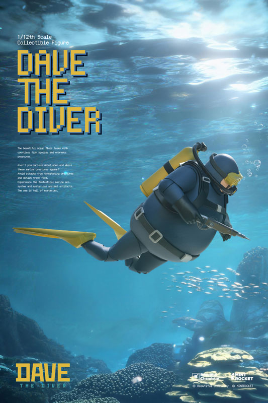 Beautiful Chemistry x DAVE THE DIVER DAVE 1/12 Figura de Acción
