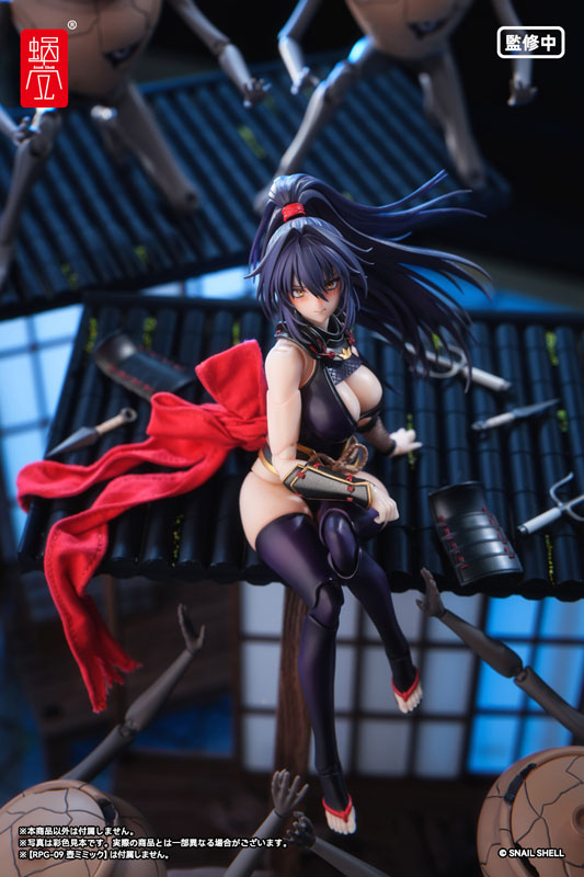RPGEX-10 Kunoichi Reppuu 1/12 Model Kit