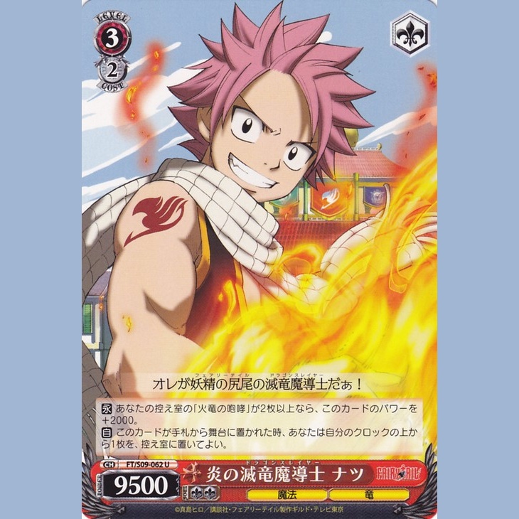 炎の滅竜魔導士 ナツ — Mago de la extinción del dragón ígneo Natsu