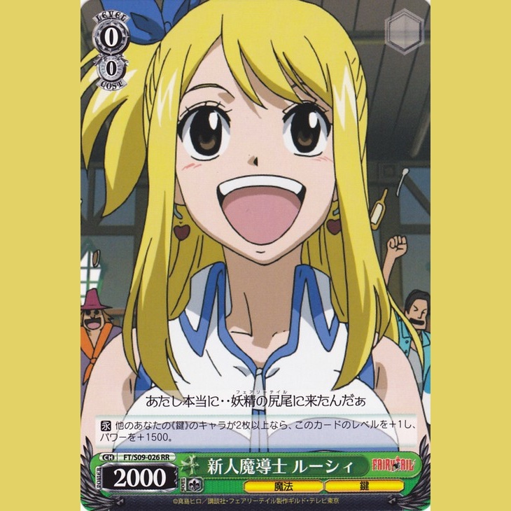 新人魔導士 ルーシィ — Nueva aprendiz de maga Lucy