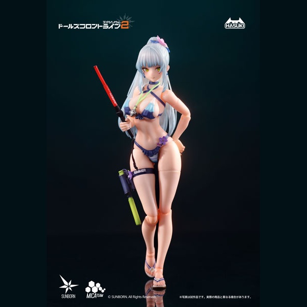 pocket art PA013 Girls' Frontline 2: Exilium Klukai: Ver. Cerulean Breaker Edición Deluxe 1/12