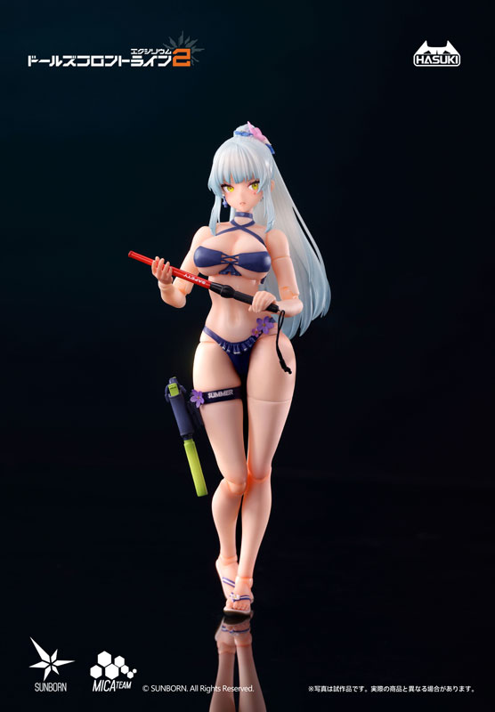 pocket art PA013 Girls' Frontline 2: Exilium Klukai: Ver. Cerulean Breaker Edición Deluxe 1/12