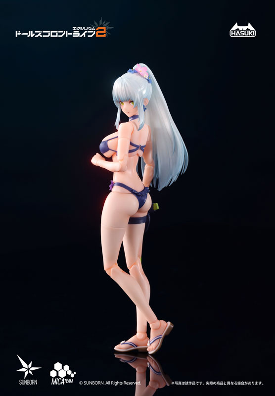 pocket art PA013 Girls' Frontline 2: Exilium Klukai: Ver. Cerulean Breaker Edición Deluxe 1/12