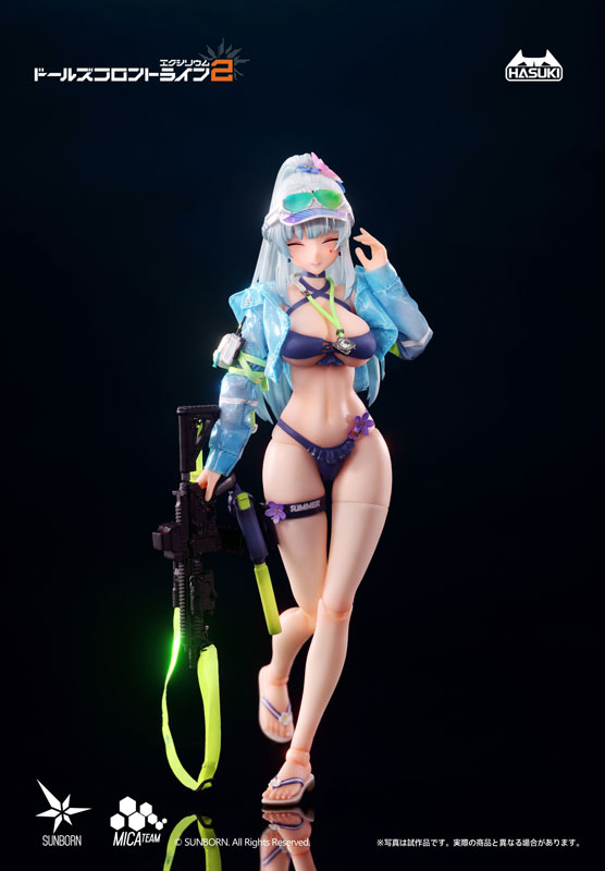 pocket art PA013 Girls' Frontline 2: Exilium Klukai: Ver. Cerulean Breaker Edición Deluxe 1/12