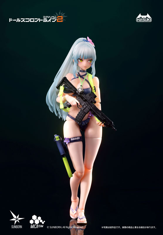 pocket art PA013 Girls' Frontline 2: Exilium Klukai: Ver. Cerulean Breaker Edición Deluxe 1/12