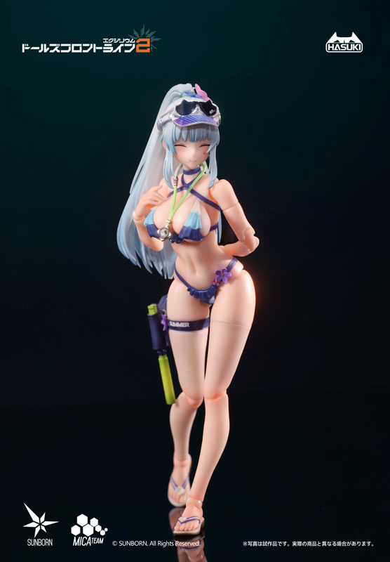 pocket art PA013 Girls' Frontline 2: Exilium Klukai: Ver. Cerulean Breaker Edición Deluxe 1/12