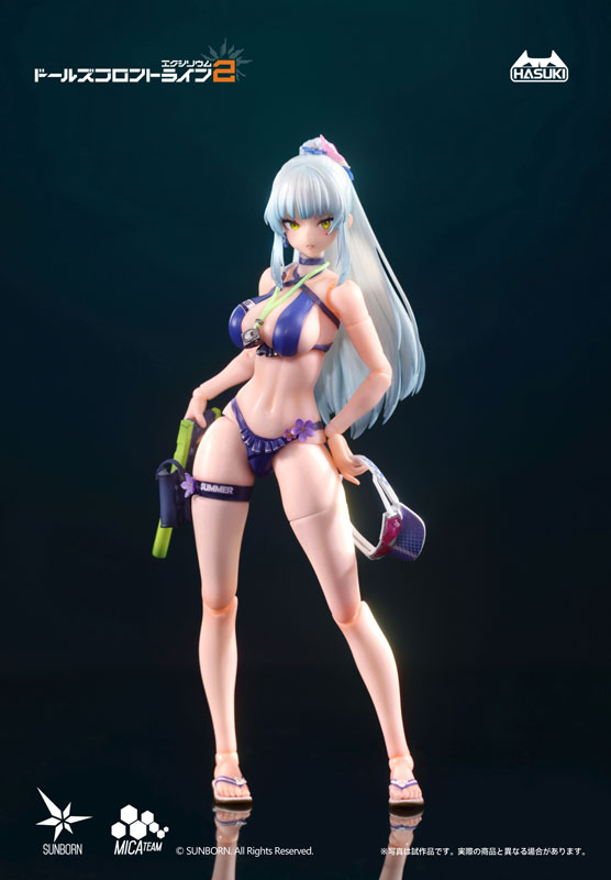 pocket art PA013 Girls' Frontline 2: Exilium Klukai: Ver. Cerulean Breaker Edición Deluxe 1/12