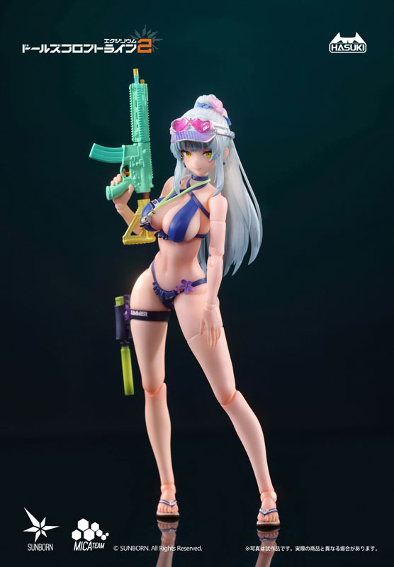 pocket art PA013 Girls' Frontline 2: Exilium Klukai: Ver. Cerulean Breaker Edición Deluxe 1/12