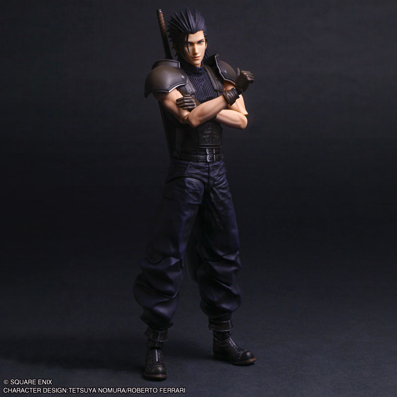 Final Fantasy VII Rebirth PLAY ARTS SHIN Zack Fair Soldado Clase 1st