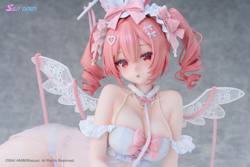 White Rabbit Rosu Ver. Angel Ilustrada por Rosuuri 1/4 Edición Bonus
