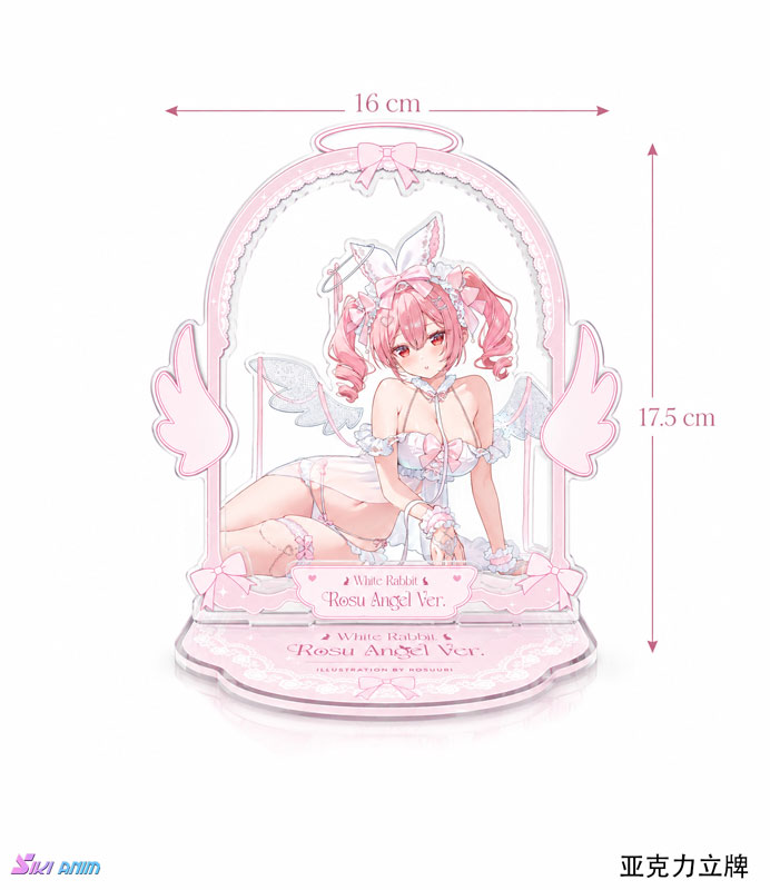 White Rabbit Rosu Ver. Angel Ilustrada por Rosuuri 1/4 Edición Bonus