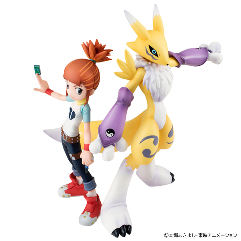G.E.M. Series Digimon Tamers Renamon & Rika Nonaka